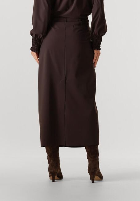 JAPAN TKY Jupe maxi SEISHI en marron - large