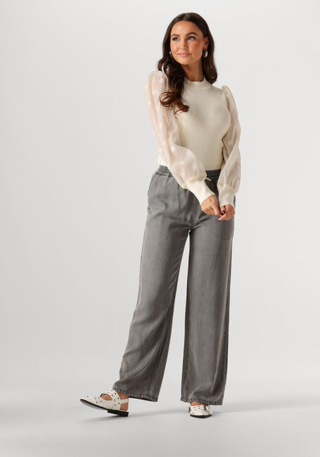 Y.A.S. Haut YASDOTME LS KNIT PULLOVER S. NOOS Crème - large