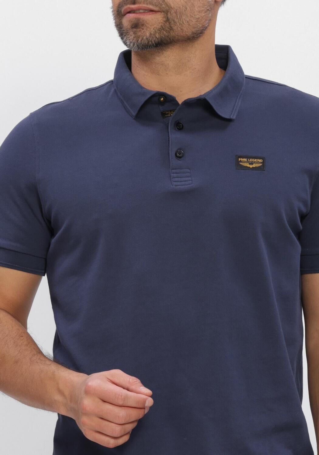 PME LEGEND Polo TRACKWAY POLO en bleu - large