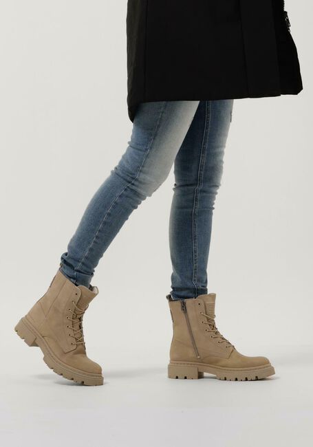 G-STAR RAW Bottines à lacets KAFEY HGH LACE NUB W en taupe - large
