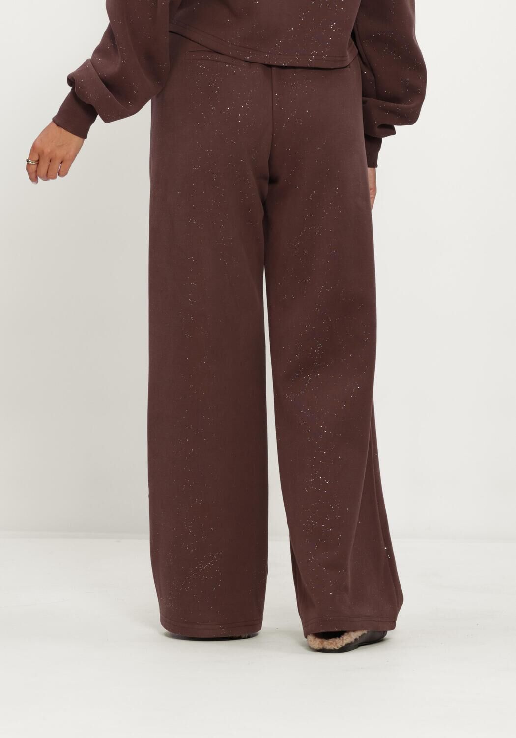 HARPER & YVE Pantalon large FROUKJE-PA en marron - large
