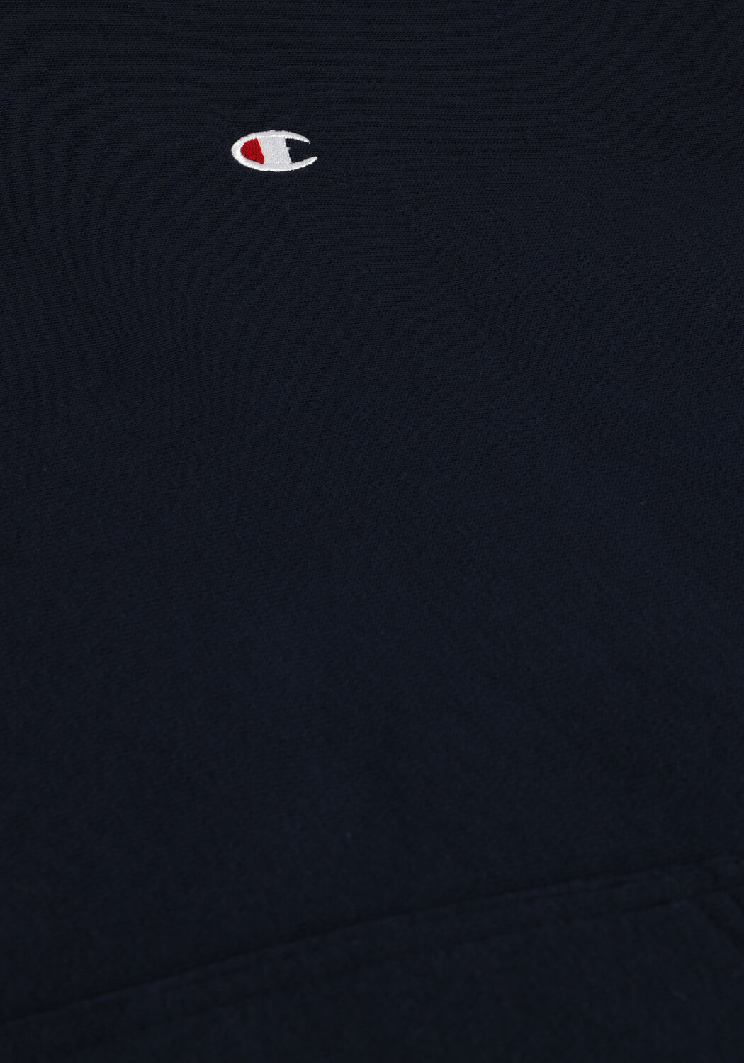 Donkerblauwe CHAMPION Trui HOODED SWEATSHIRT 217976 - large