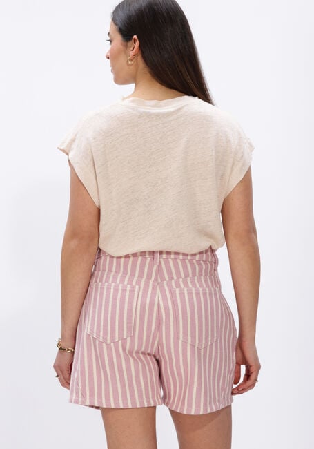 BY-BAR T-shirt MASON LINEN TOP en beige - large