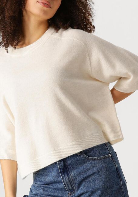 EDITED Haut BIRLA KNIT SHIRT Blanc - large