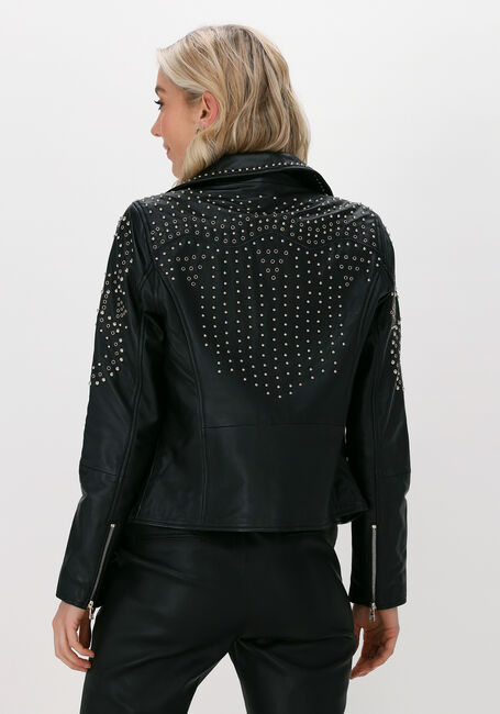 Zwarte IBANA Leren jas BAYLEE - large