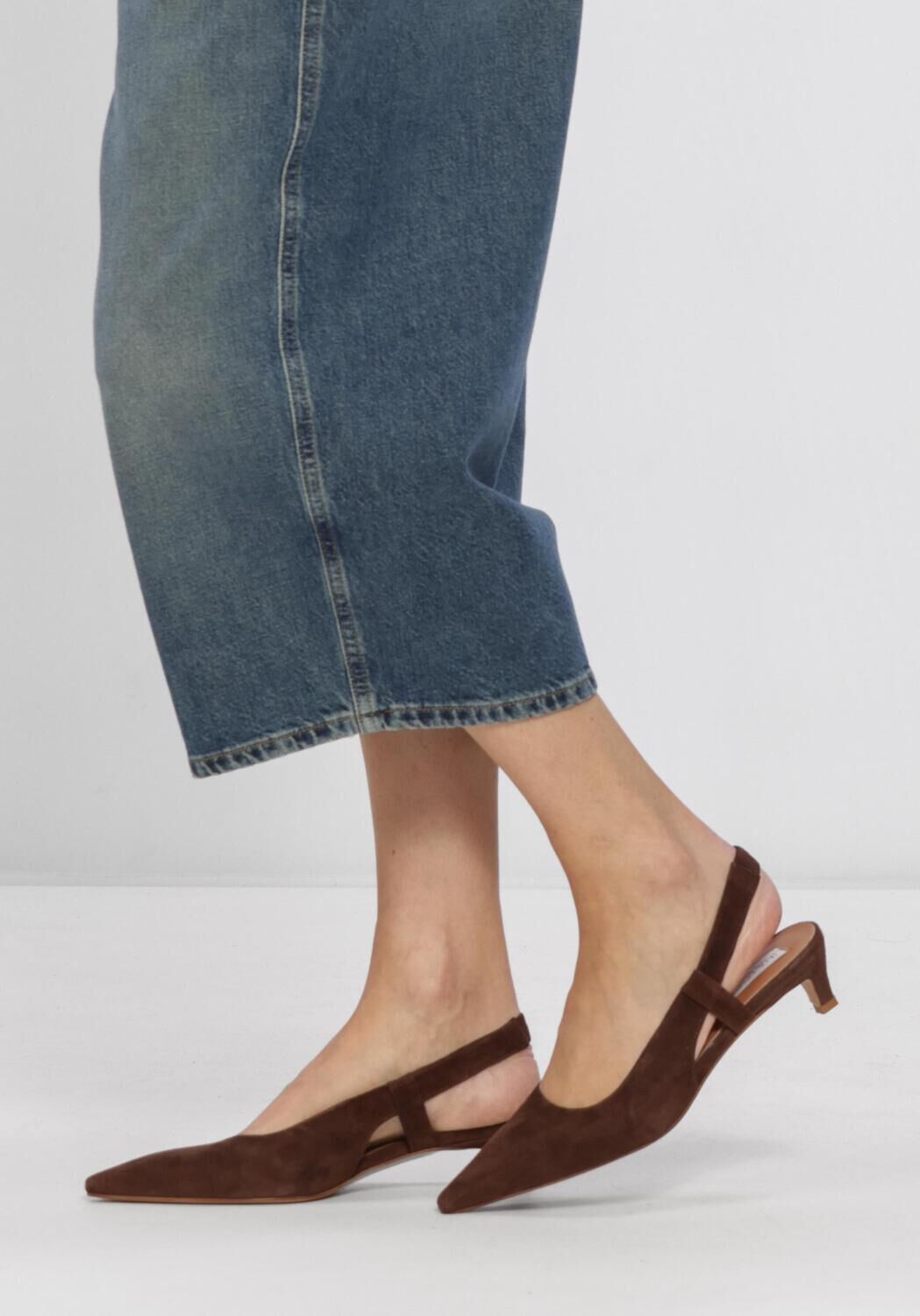 LINA LOCCHI Slingbacks AZ131 en marron - large