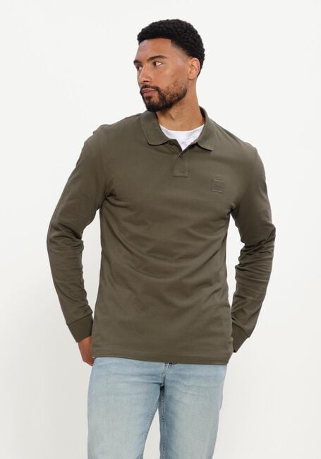 Khaki BOSS ORANGE Polo PASSERBY - large