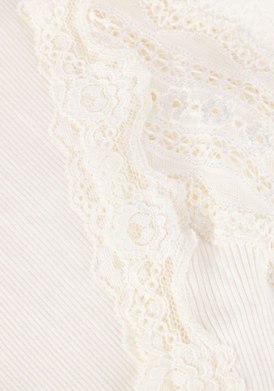 ROSEMUNDE Haut BENITA en blanc - large