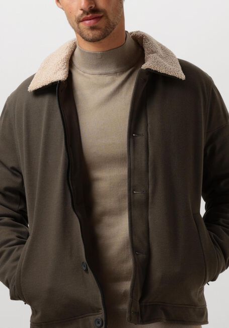 CAST IRON Jack SHORT JACKET HEAVY TWILL STUDMAN en vert - large