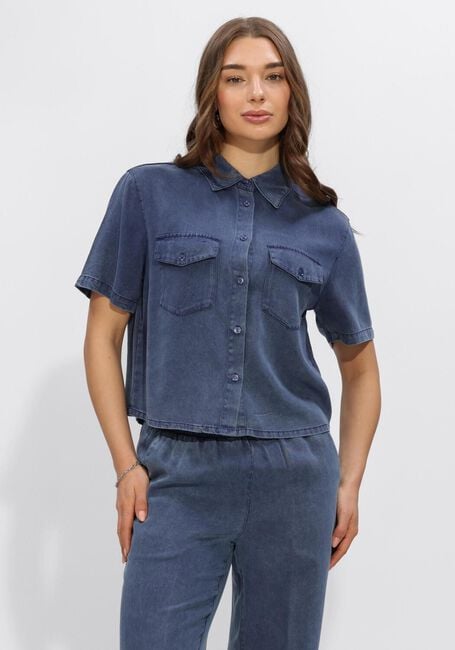 SILVIAN HEACH Haut SHIRT AMARA Bleu fonc&eacute; - large