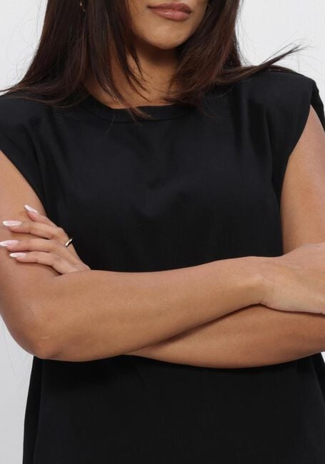 Zwarte HAUTE L'AMITI&Eacute; Jurken SUMMER LACE TEE DRESS - large