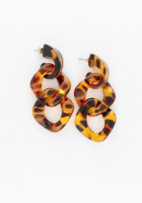 Bruine NOTRE-V Sieraad X BO - JULES EARRINGS - large