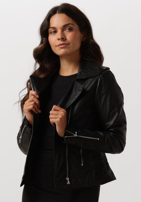 IBANA Veste en cuir BEAR BLAZE en noir - large