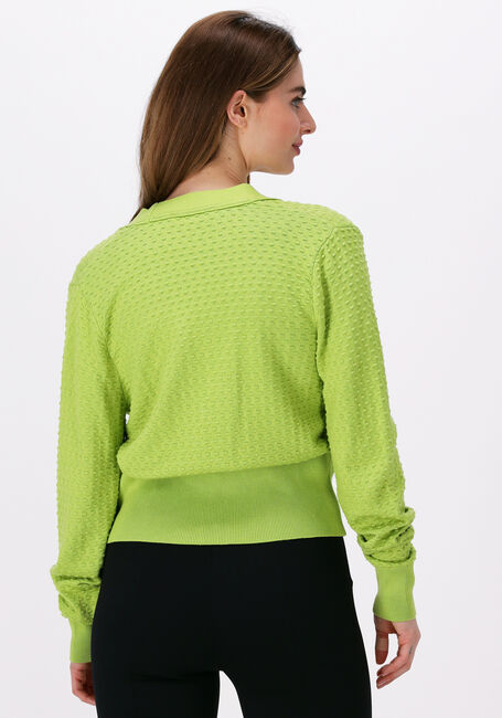 Groene VANILIA Vest CUTE KNITTED CARDI - large