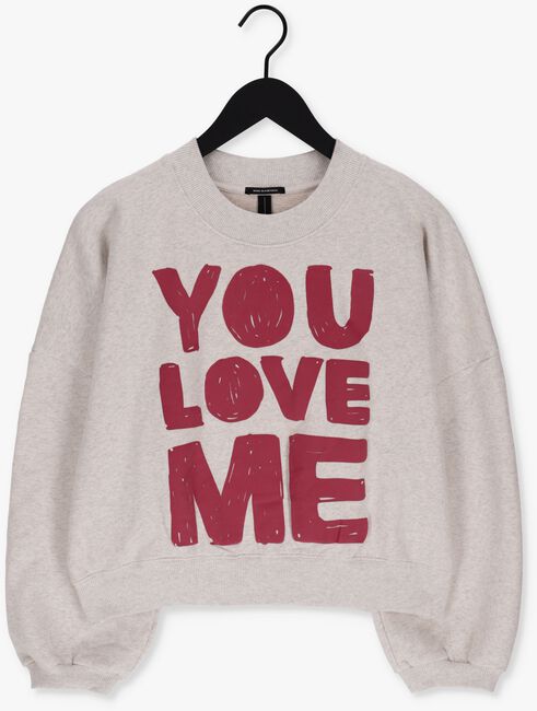 10DAYS Chandail SWEATER YOU LOVE ME Crème - large