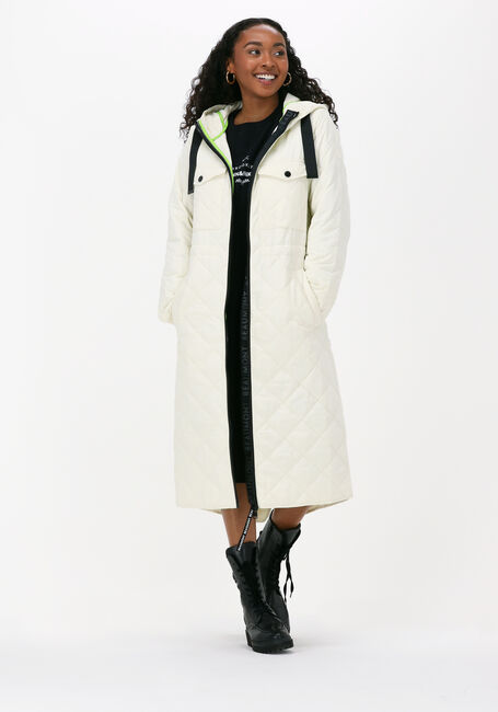 BEAUMONT Veste matelass&eacute; LONG COAT LIGHT PADDED &Eacute;cru - large