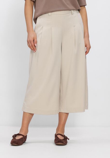 Grijze MSCH COPENHAGEN Broeken/jumpsuits MSCHMARYLA HENRIKA HW CULOTTE PANTS - large