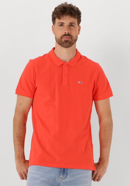 TOMMY JEANS Polo TJM SLIM PLANCKET POLO EXT en orange - large