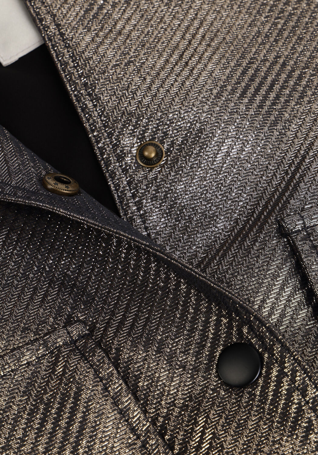 Gouden Y.A.S. Jack YASGOSH LS SHORT BOMBER JACKET - large