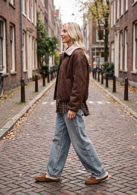 CIRCLE OF TRUST Wide jeans ARIA DNM Bleu clair - large