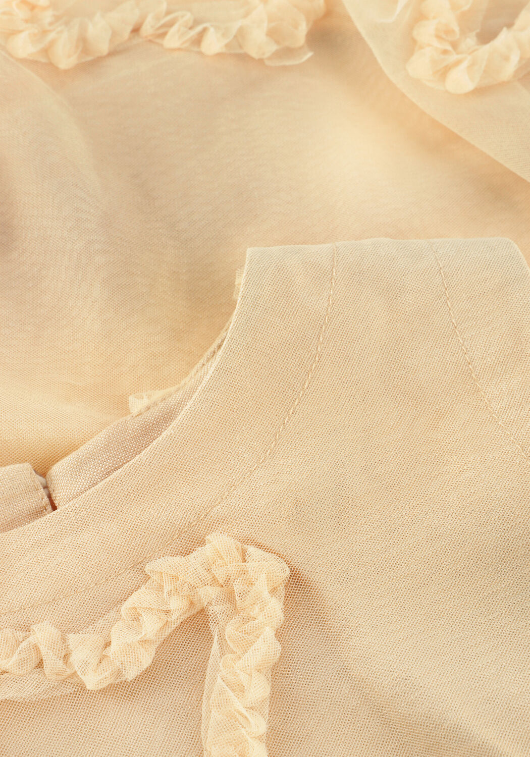 Gele BAJE STUDIO Mini jurk ISLA - large