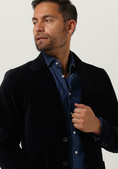 SELECTED HOMME SLIM-PORTLAND VELVET BLZ Vestons Bleu foncé - large
