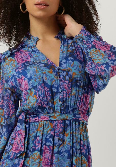 SUNCOO Robe maxi CENDRA en bleu - large