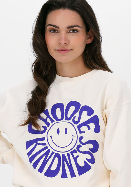 Ecru CATWALK JUNKIE Trui SW MORE KINDNESS - large