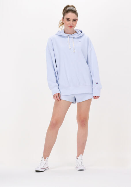 CHAMPION Pull HOODED SWEATSHIRT DMS PLAIN Bleu clair - large