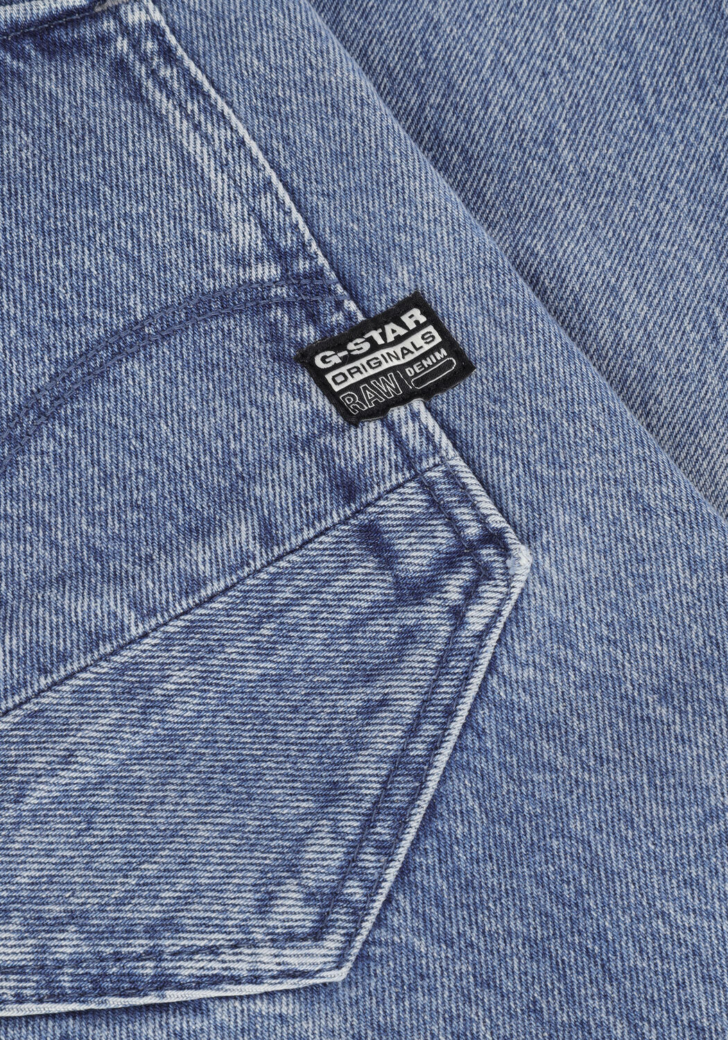 G-STAR RAW Mom jeans ARC 3D BOYFRIEND WMN en bleu - large