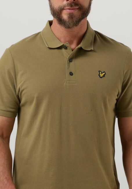 LYLE & SCOTT Polo CREST TIPPED POLO SHIRT Olive - large