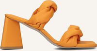 NUBIKK Mules TRIANGLE TWIST en orange NUBIKK Mules TRIANGLE TWIST en orange - medium