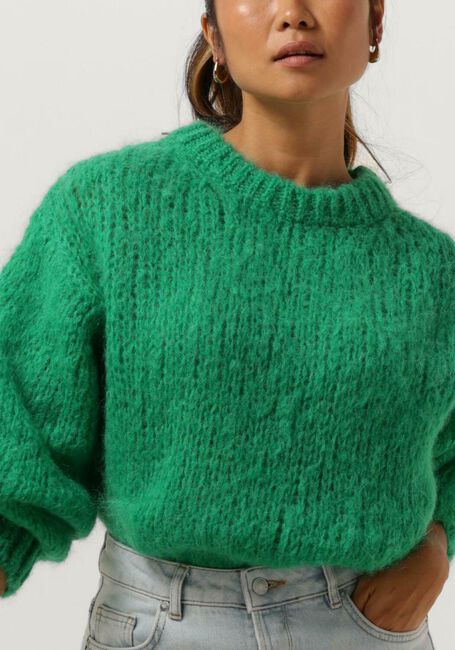 AMERICAN DREAMS Pull LEONNIE ALPACA PULLOVER en vert - large