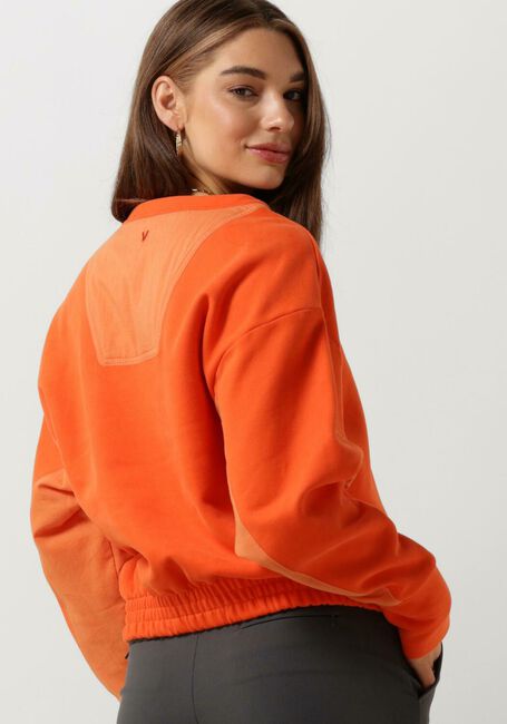 VANILIA Pull FLAT UTILITY SWEATER en orange - large