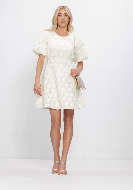 Gebroken wit FREEBIRD Jurken WV-3D-VOILE-FLOWER-26-1 - large