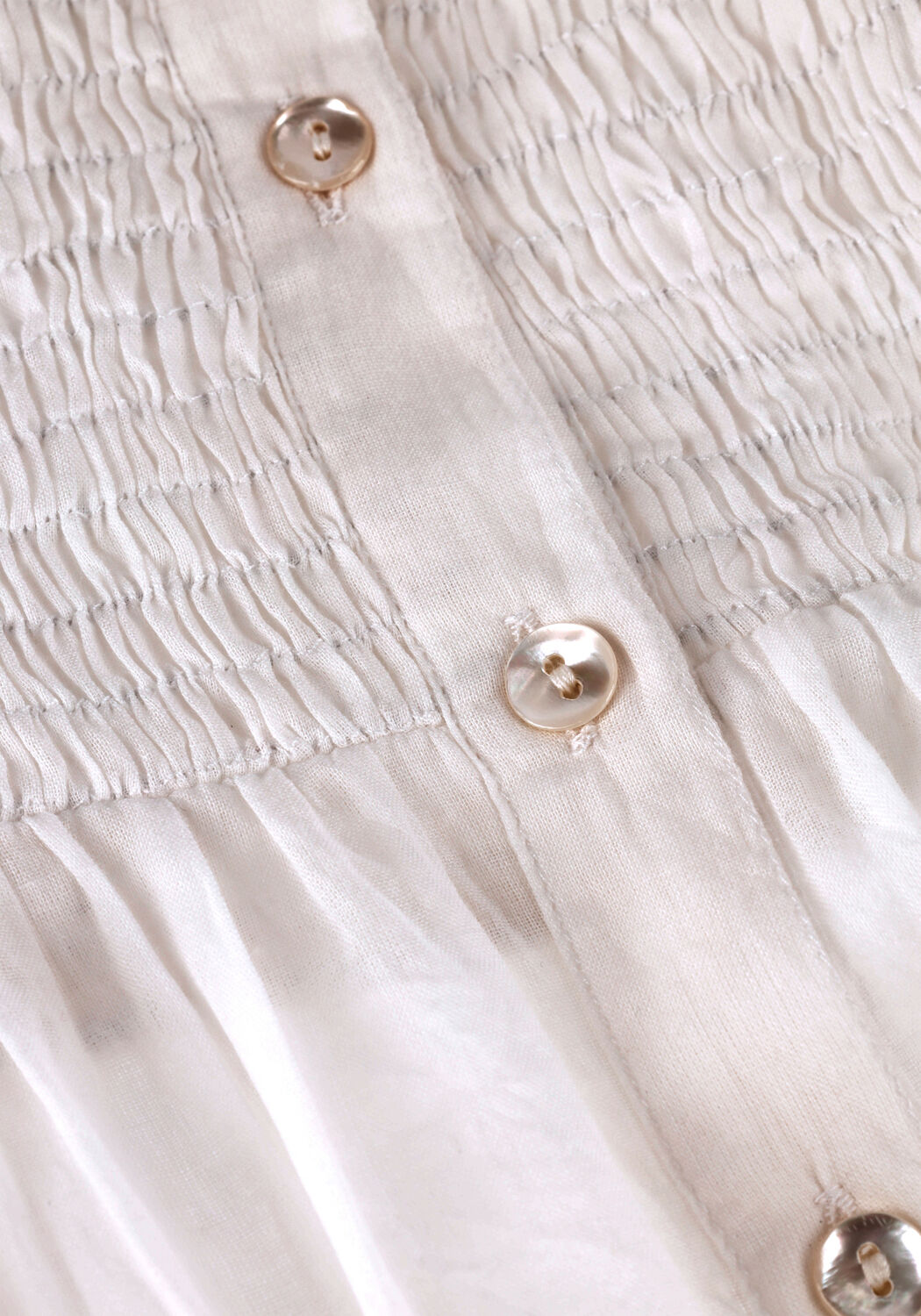 Witte ANTIK BATIK  HITA SMOCKED - large