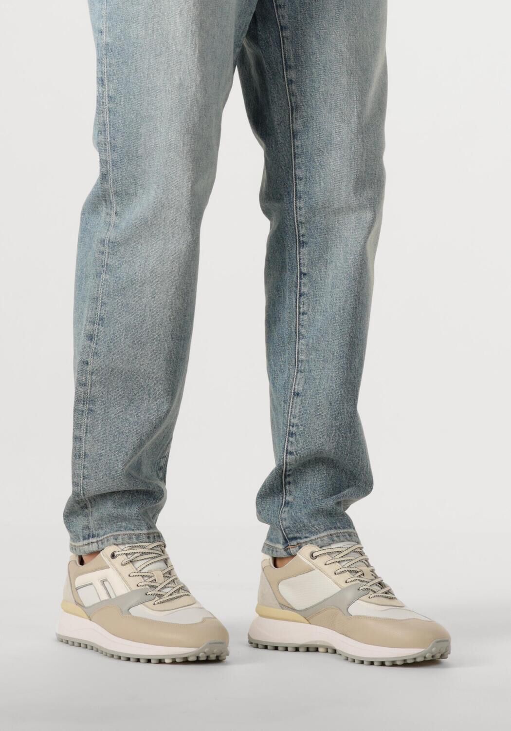 FLORIS VAN BOMMEL Baskets basses SFM-10139 NOPPI en beige - large