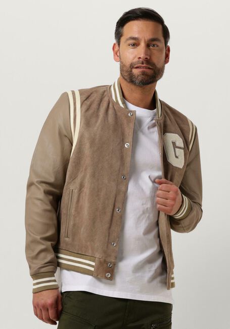 Beige GOOSECRAFT Jack GC MELROSE BOMBER - large