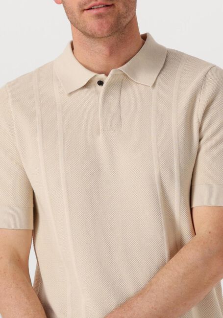 Beige BUTCHER OF BLUE Polo RIPLEY KNIT POLO - large