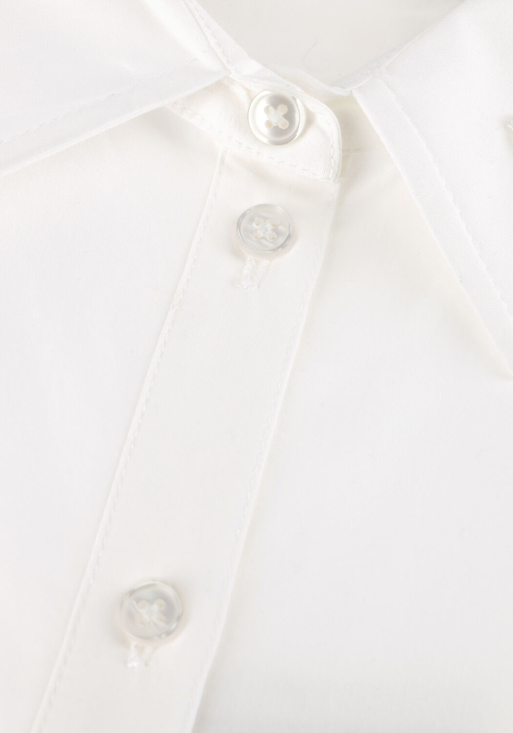 Witte ALIX THE LABEL  LADIES WOVEN OVERSIZED BLOUSE - large