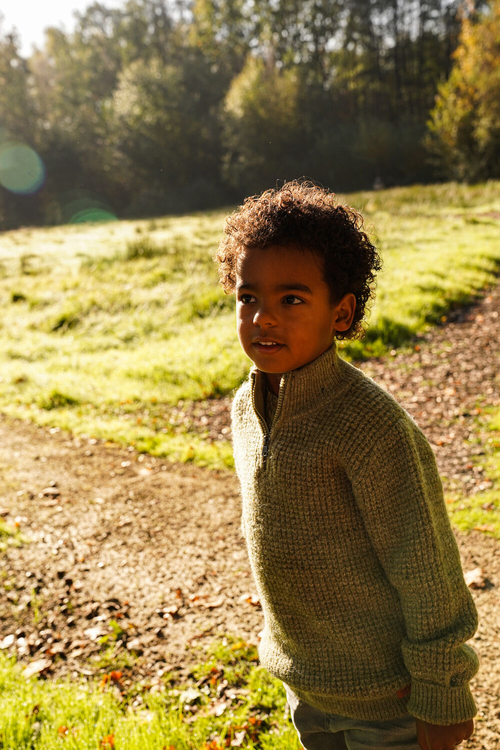 KOKO NOKO Pull O56803 Olive - large