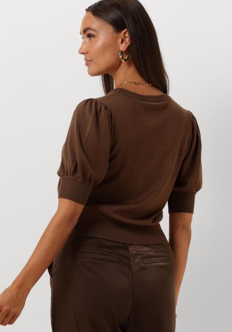 Bruine MINUS Trui LIVA KNIT TEE - large