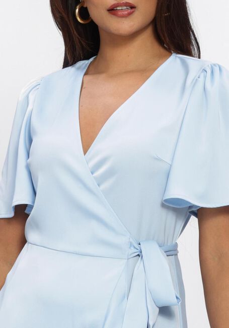 Y.A.S. Robe midi YASTHEA 2/4 MIDI WRAP DRESS S. Bleu clair - large