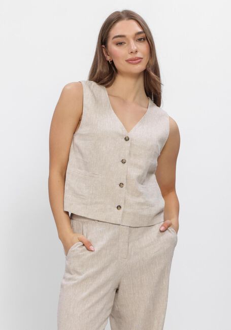 MSCH COPENHAGEN MSCHVIANA GINIA V NECK WAISTCOAT Vestes Sable - large