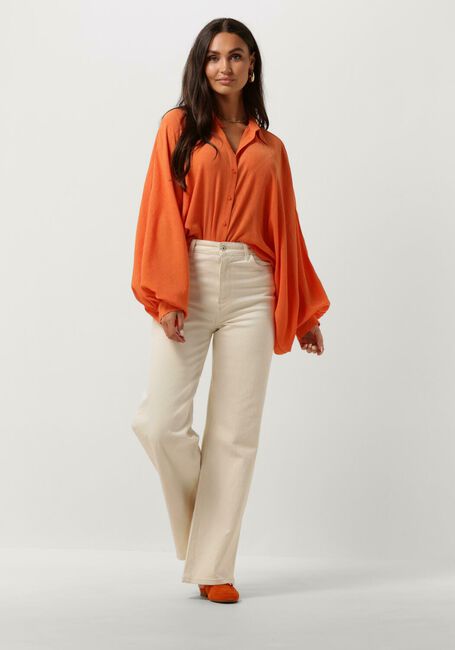 ANOTHER LABEL BOBBY SHIRT L/S Blouses en orange - large