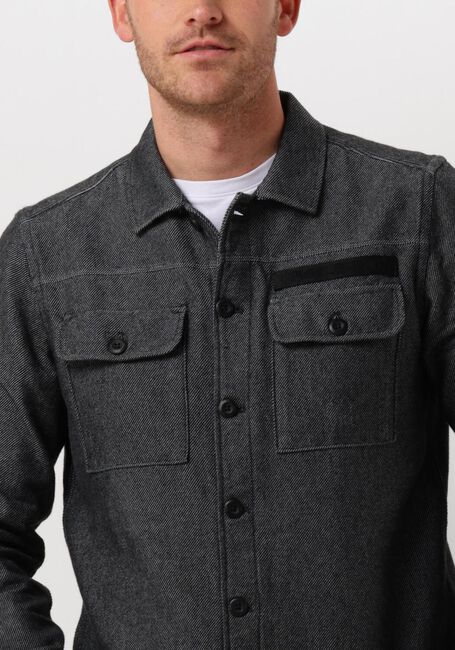 PME LEGEND LONG SLEEVE SHIRT CTN 2TONE FLANNEL TWILL Chemises en noir - large