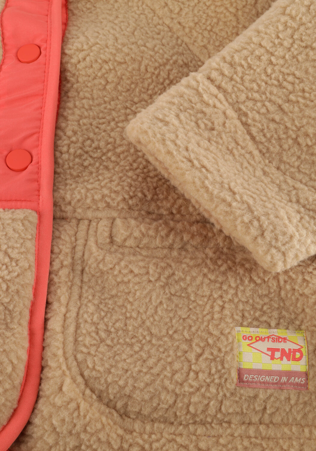 TUMBLE 'N DRY Manteau Teddy BAYSIDE en beige - large