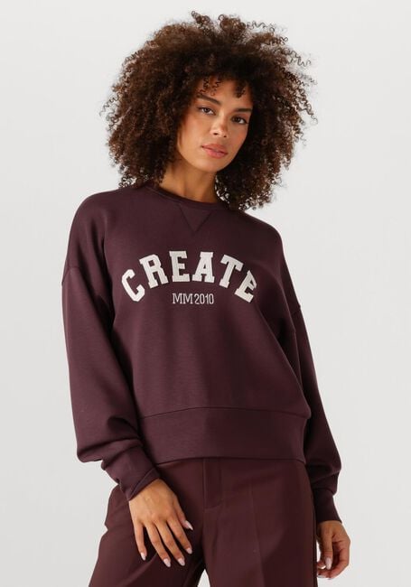 Bordeaux MOS MOSH Trui MMCELLI O-LS SWEATSHIRT - large