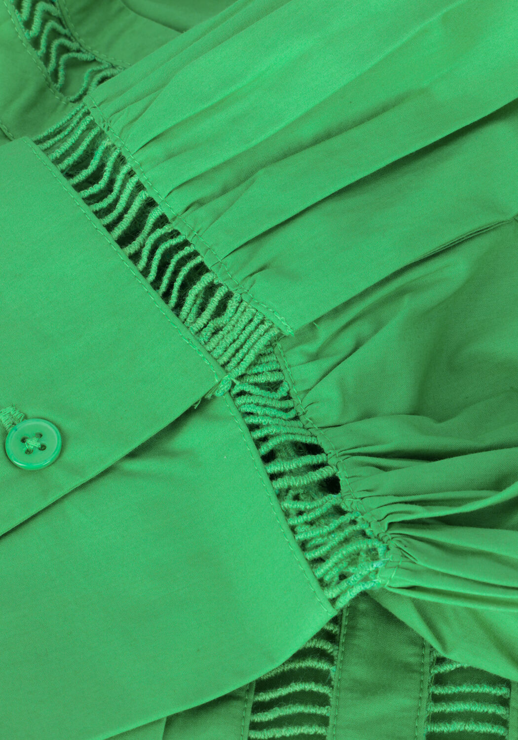 Groene NOTRE-V  BLOUSE NV-AVALYN - large