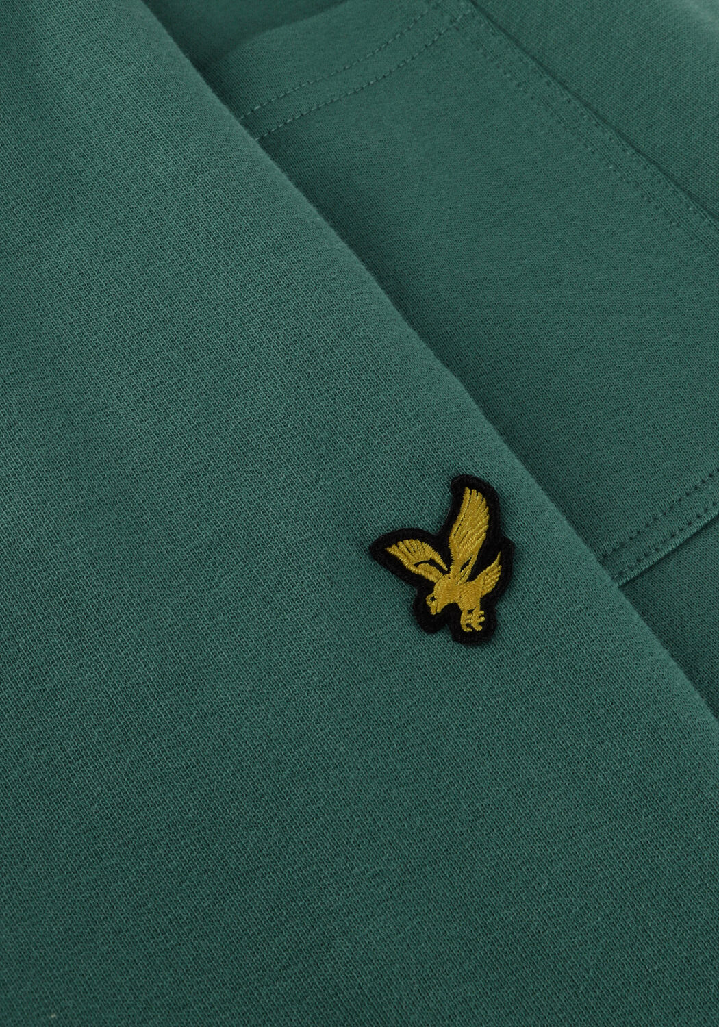 LYLE & SCOTT Pantalon courte PLAIN SWEATSHORT en vert - large